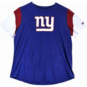 New York Giant The Nike Tee Men's Shirt NFL Team Apparel NY Red White Blue XL